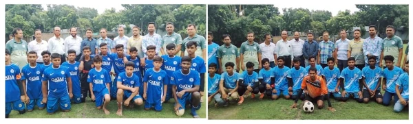 মোহন মিয়া উচ্চ বিদ্যালয়ের আন্তঃ শ্রেণি ফুটবল টুর্নামেন্টের উদ্বোধন